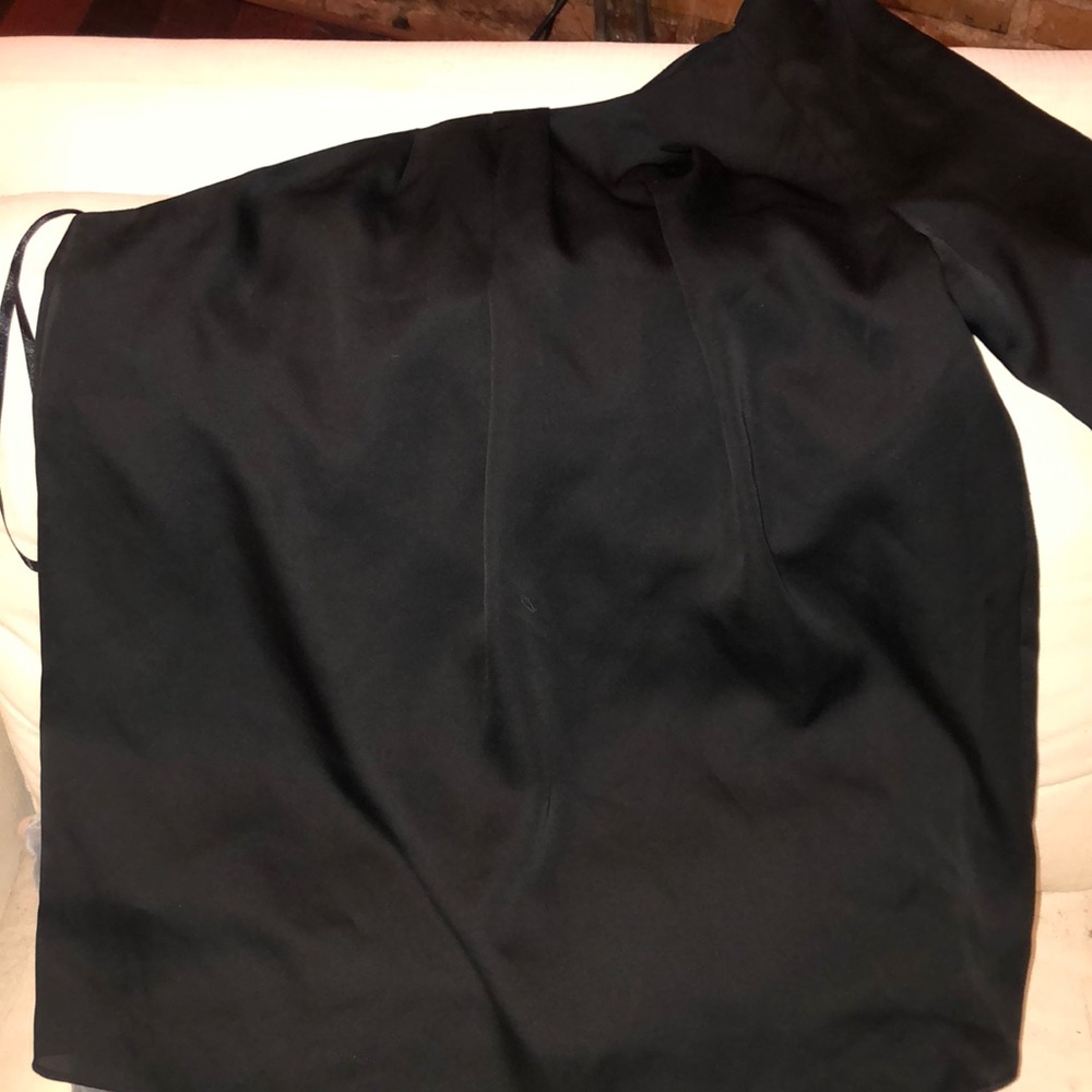 Club Monaco Black one shoulder Top-NWT